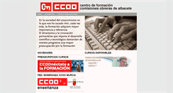 Desktop Screenshot of ab.formacionccoo.org